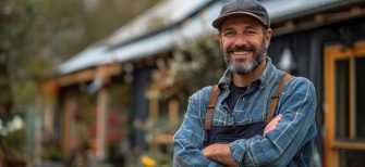 A Solar panel installer Solar panel expert stands in front of a completed solar panel roof. SSUCv3H4sIAAAAAAAAE22NsQrDMAxE/+VmD4FCB/9K6aA4IhWoDsh2oRj/exVn7XSPB3fXsVKRhNgdanplejNibqoBvEk9TEgRlwCSGaLaSjWqcuQpjPPGNvFjt/viNAISVd69zOWanh+PfnpEIKC09YQR/rinv+2c09e7Y4wfPhiA86QAAAA=