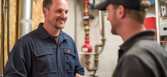 two-men-discussing-work-mechanical-room