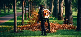 a landscaper uses WEX FSM to manage field service operations